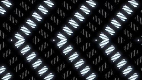 Dynamic abstract wave pattern animation loop background