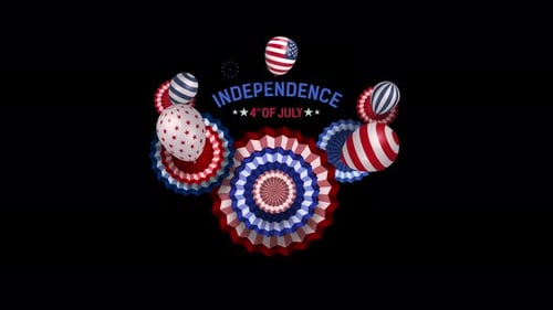 4K Independence Day Loop Background V1