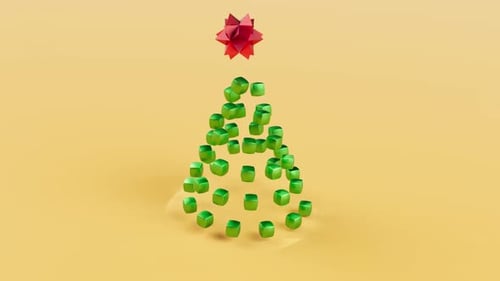 Sapin de Noël : une étoile rouge techno capable de tourner en boucle à l'infini
