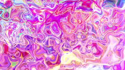 Glowing liquid background