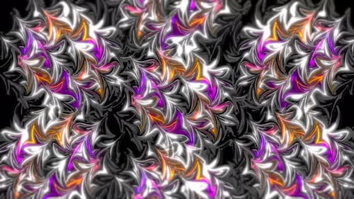 Abstract 3 D Animated Futuristic Beautiful Background. 4 K