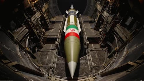 Iranische Atomrakete