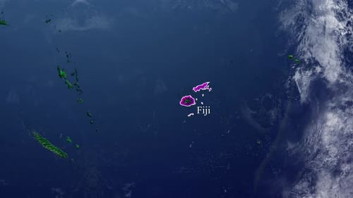 Fiji Map