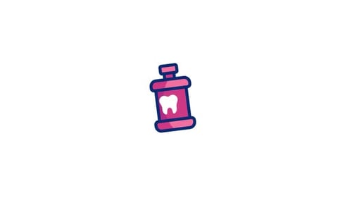 Mouthwash Animated Icon