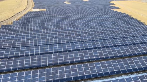 aerial solar panels