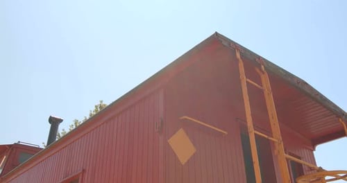 Wichita, Kansas / USA - June 10, 2019: Old Vintage Historical Trains,