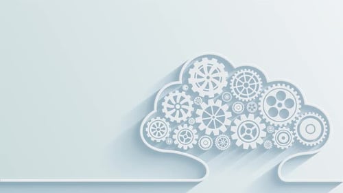 Cloud Computing Concept with Internal Gears Mechanisms