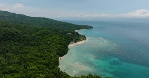 Tropical Island in Samal Davao Philippines