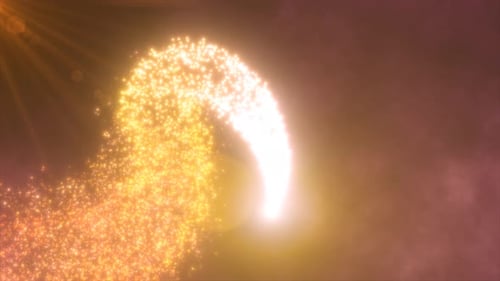 Abstract Golden Particle Reveal Transition