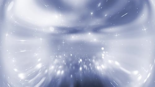 Ethereal Twinkling Glitter Light Particle Background Animation