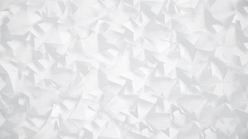 Seamless Abstract White Geometric Background Loop