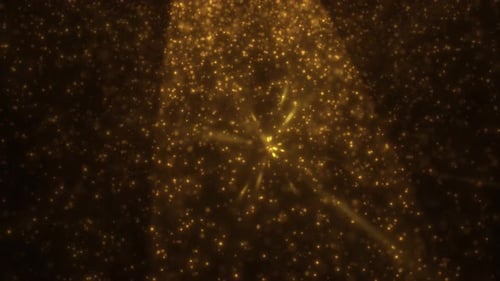 Golden light particles