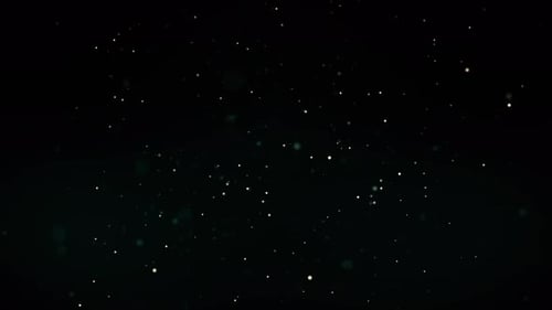 Abstract Particle Background with Light Leaks Loop