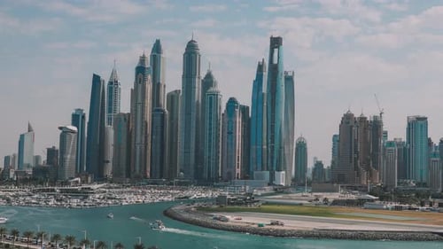 Dubai City Life Timelapse