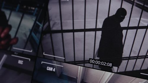 Bank Robber on Security Cam