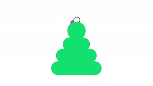 Animated Flat Design Character Build Reveal