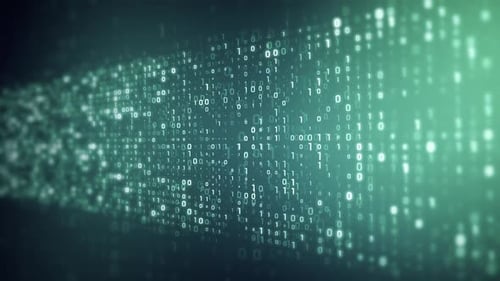 Wall of Code Binary Network Internet Communication