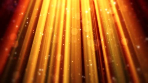 abstract glittering golden particles background