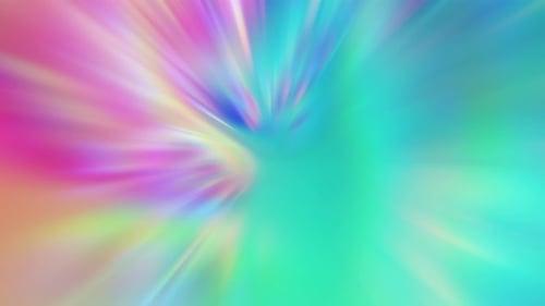 Colorful Gradient Light Burst Abstract Loop Background
