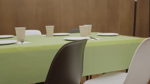 Ready Party Table for Birthday Celebration Indoors