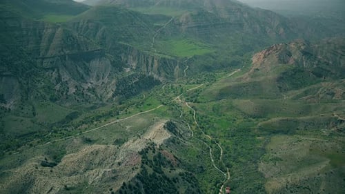 view from the top of the mountain