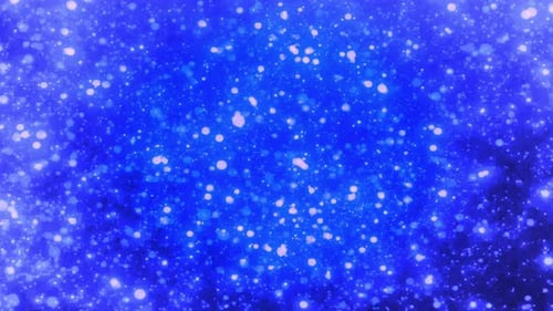 Blue background with white specks