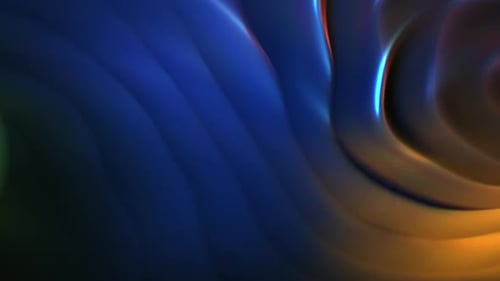 Flowing liquid loop motion background