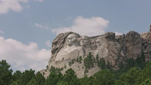 Mount rushmore national memorial South Dakota presidents carved in stone