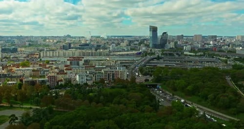 French Architecture Facades and Roofs of Houses Experience Stunning Aerial Views of the Paris