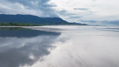 Scenic Views of Uvita Beach in Costa Rica's Marino Ballena National Park