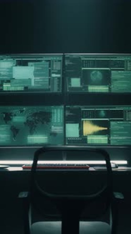 Équipement informatique moderne pour le piratage