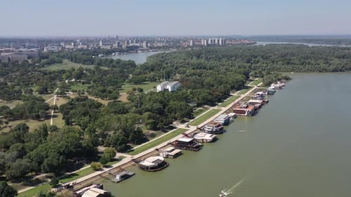 Cityscape of Belgrade