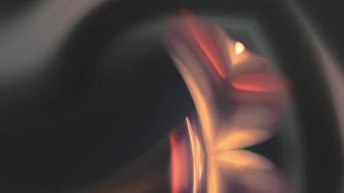 Swirling Abstract Molten Light Background