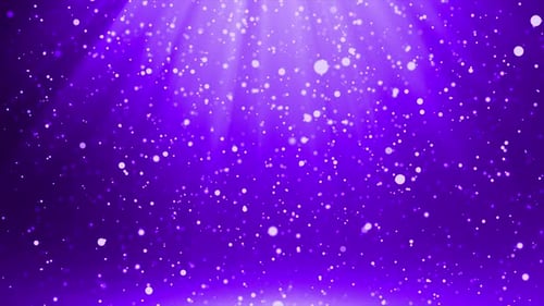 Purple Particles Background Seamless Loop V4