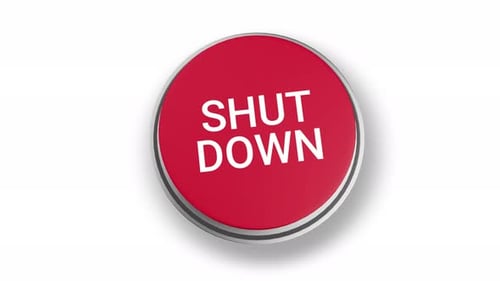 Shut down Button
