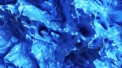 Fluid Abstract Surface Looped Animation