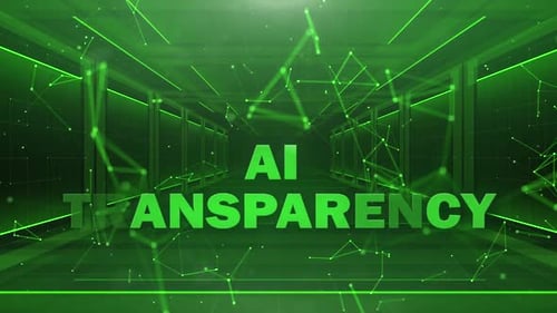 Futuristic Digital Tunnel Reveals Impactful Text