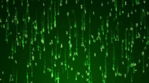 Oracle Bone Script Hacker Matrix 1