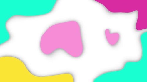 Colorful Shapes Background Loop