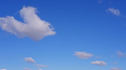 Warm City Sunset Cloudscape