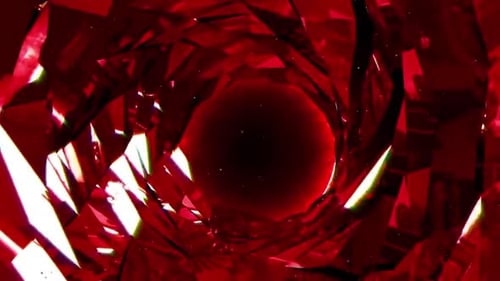 Abstract Mirror Glass Tunnel Motion Background, Mirror Glass Motion Background For