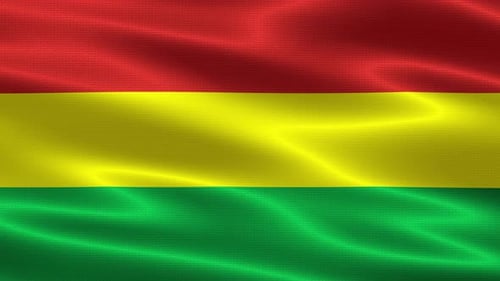 Realistic Waving Flag Seamless Loop