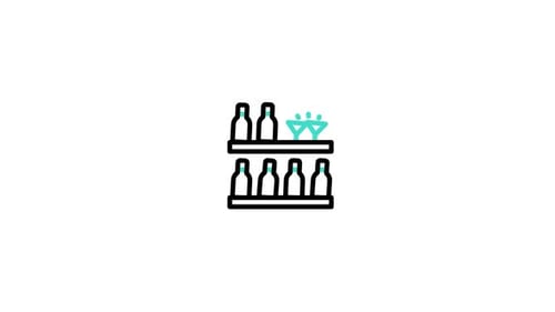 Wineshelf Animated Icon