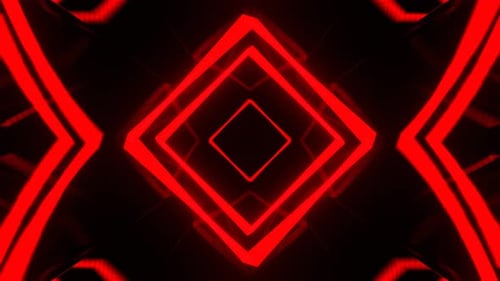 Red Flashing Geometric Lines And Squares Festival Strobe Geometric Background Vj Loop In 4K
