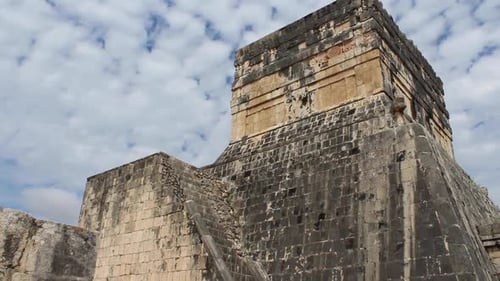 mayan ruins ancient in mexico yucatan