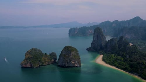 Railay Beach Krabi Thailand the Tropical Beach of Railay Krabi