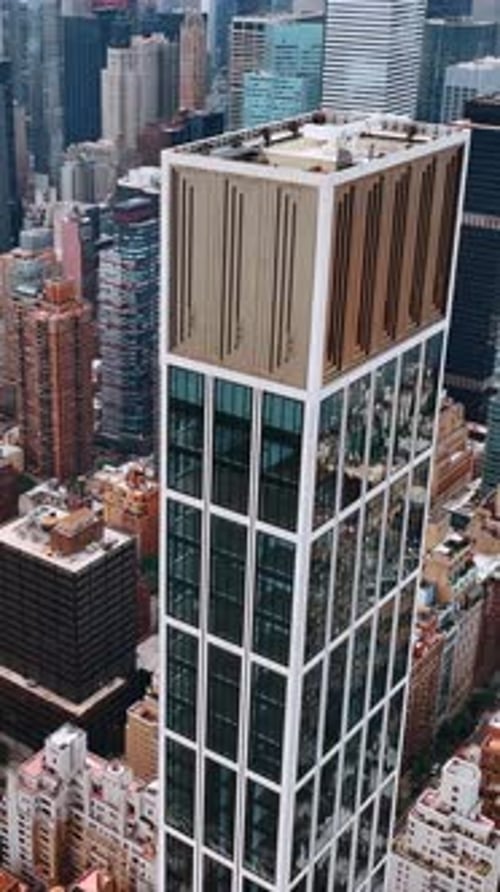 Sutton Tower building in the architecture of New York.