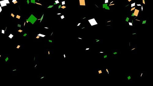 Saint Patrick's Day Confetti Overlay