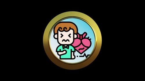 Heart With Man Icon