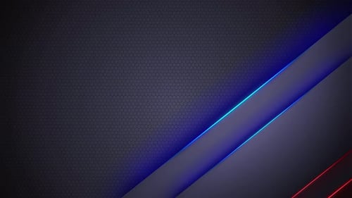 Abstract geometric shinning Blue Frame Border background video
